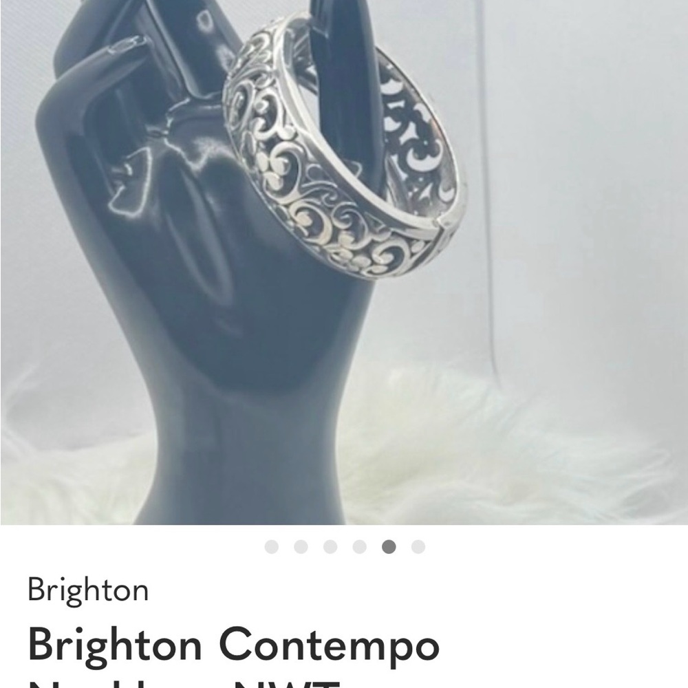 Brighton Silver Filigree Women's Bracelet like new